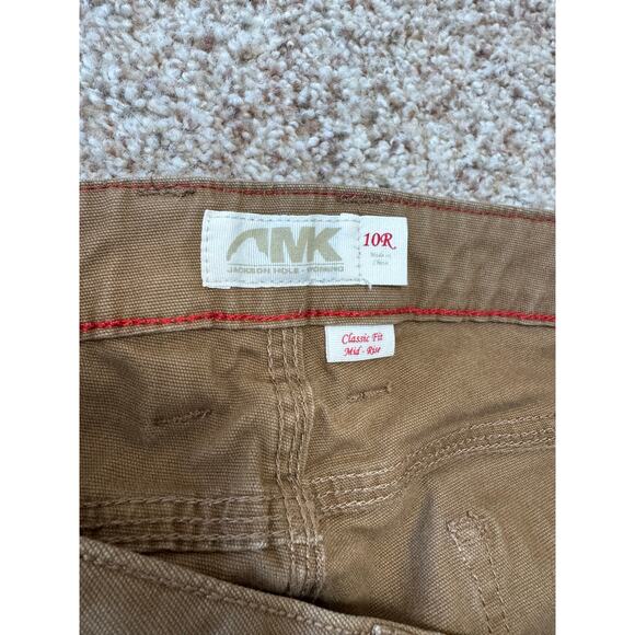MK Jackson Hole Woman's Jeans/Pants size 10, Classic Fit, Mid rise; Tan/Brown - Picture 3 of 11